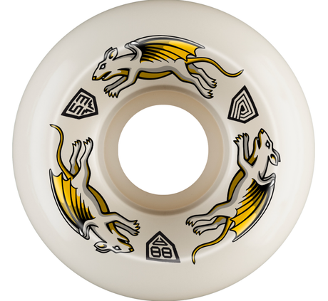 Powell Peralta 88a Dragon Formula Nano Rat Wheels - Multiple Sizes