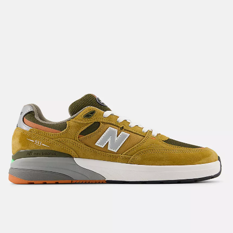 New Balance Numeric 933 Andrew Reynolds Skate Shoes Brown/Grey