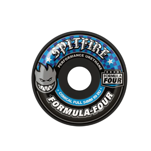 Spitfire F4 99a Conical Full Wheel 56mm Black