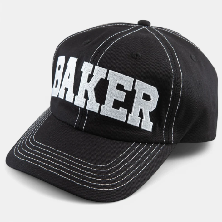 Baker Apex Snapback Hat - Black