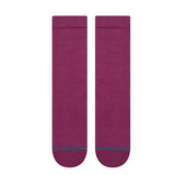 Stance Icon Crew Socks Berry