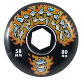 Spitfire 80a HD Charger Conical Full 58mm Skateboard Wheels