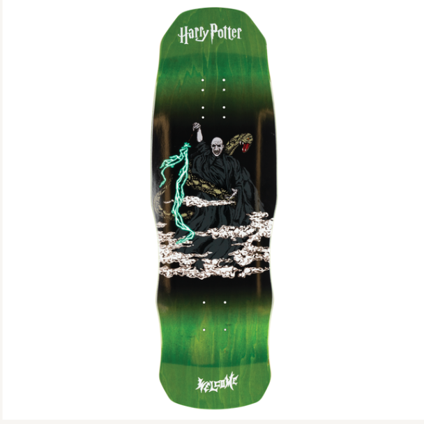 Welcome x Harry Potter Voldermort on Dark Lord Skateboard 9.75"