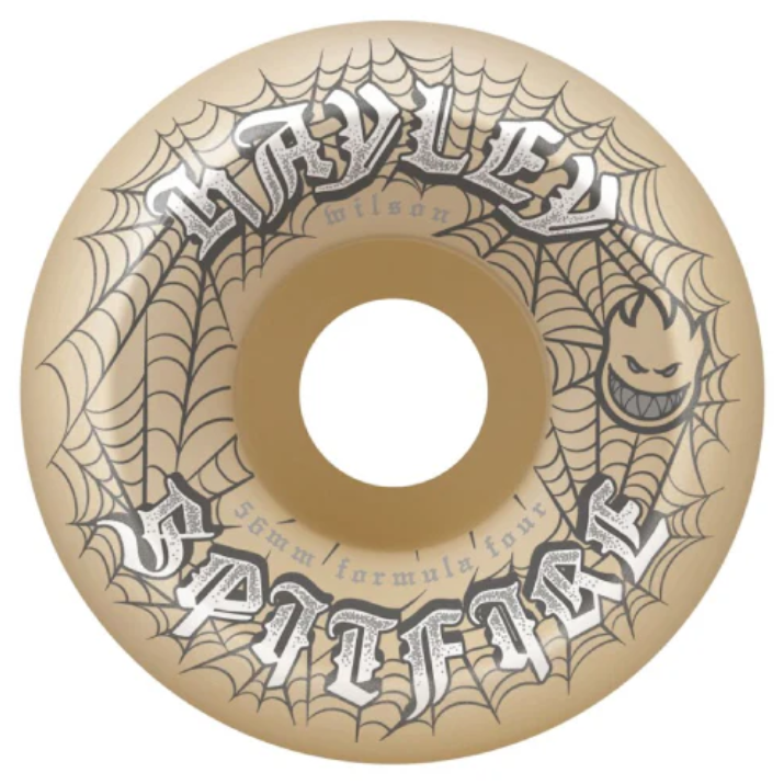 Spitfire 99a Formula Four Hayley Webbed Conical Full 56mm Skateboard Wheels
