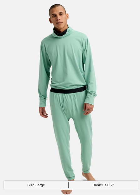 Burton Men's Midweight Base Layer Pants - 2026