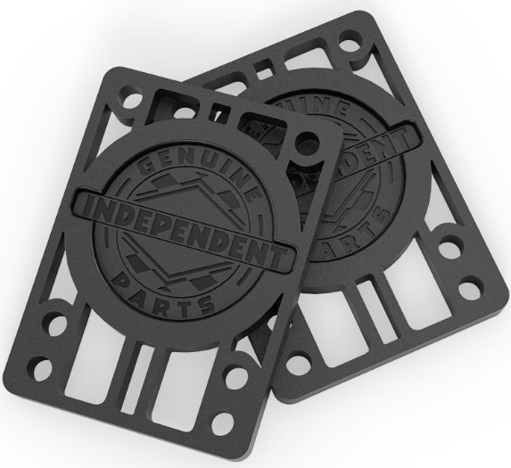 Independent 1/4 Riser Black