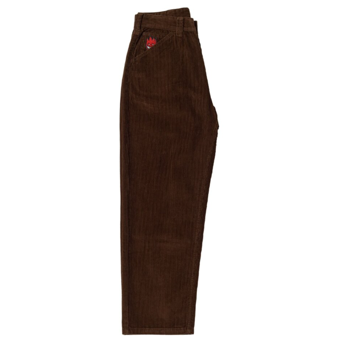 Spitfire Bighead Fill Corduroy Brown Pants