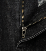 Welcome Immortal Loose Straight Fit Jeans Washed Black