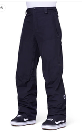 686 Men's Gore tex Core Insulated Snow Pants - Black Small
