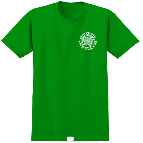 Spitfire Live to Burn OG Classic Fill Short Sleeve T-Shirt