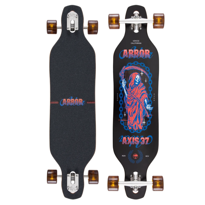 Arbor Axis 37 Journey Reaper Complete Longboard