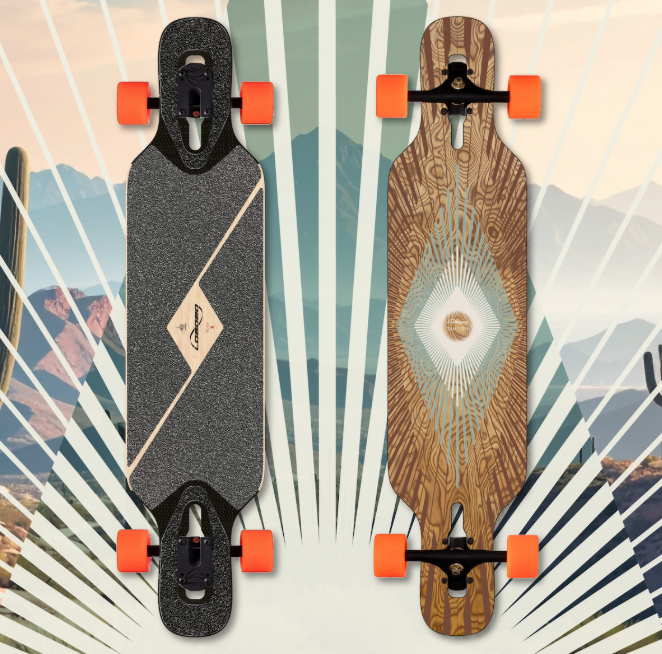 Loaded Tan Tien Gen 2 Bamboo Complete Longboard with Orangatang 70mm Wheels