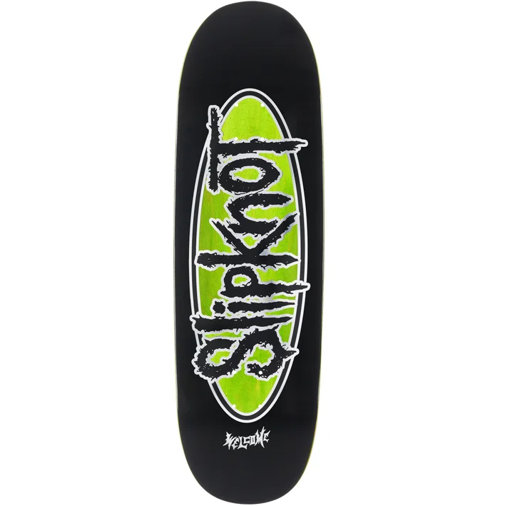 Welcome SLIPKNOT X WELCOME - Oval Logo Skateboard Deck -  9.5" WALL ART