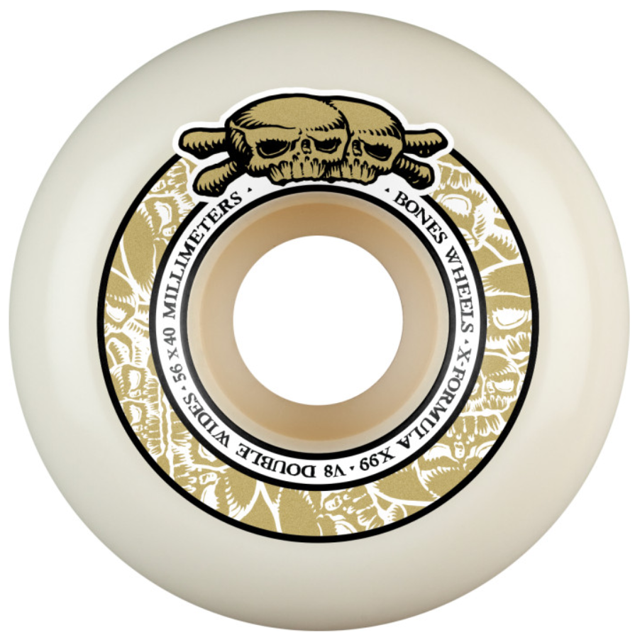 Bones 97a X-Formula V8 Double Wides Skateboard Wheels