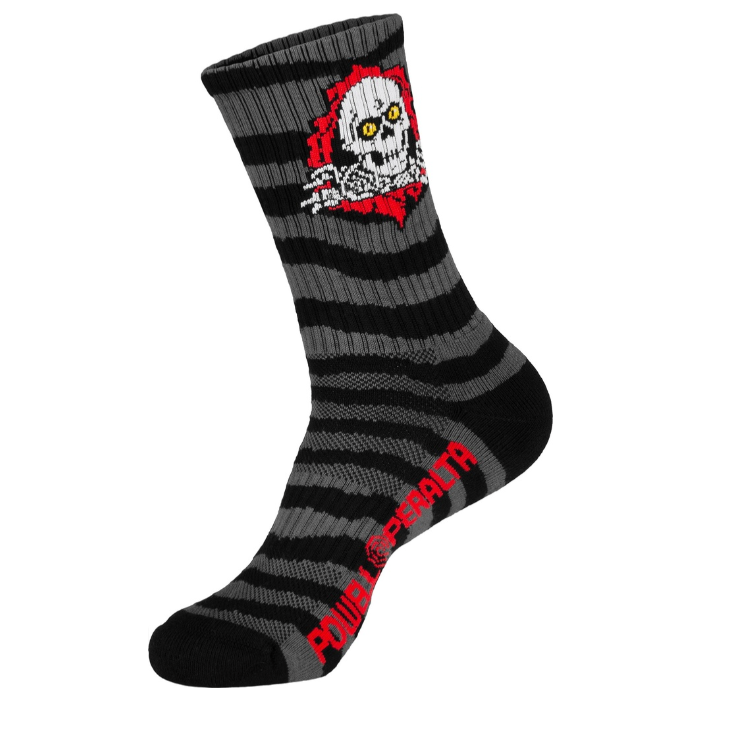 Powell Ripper Stripes Crew Socks