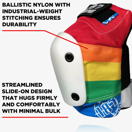 187 Killer Pads Slim Knee Pads - Rainbow