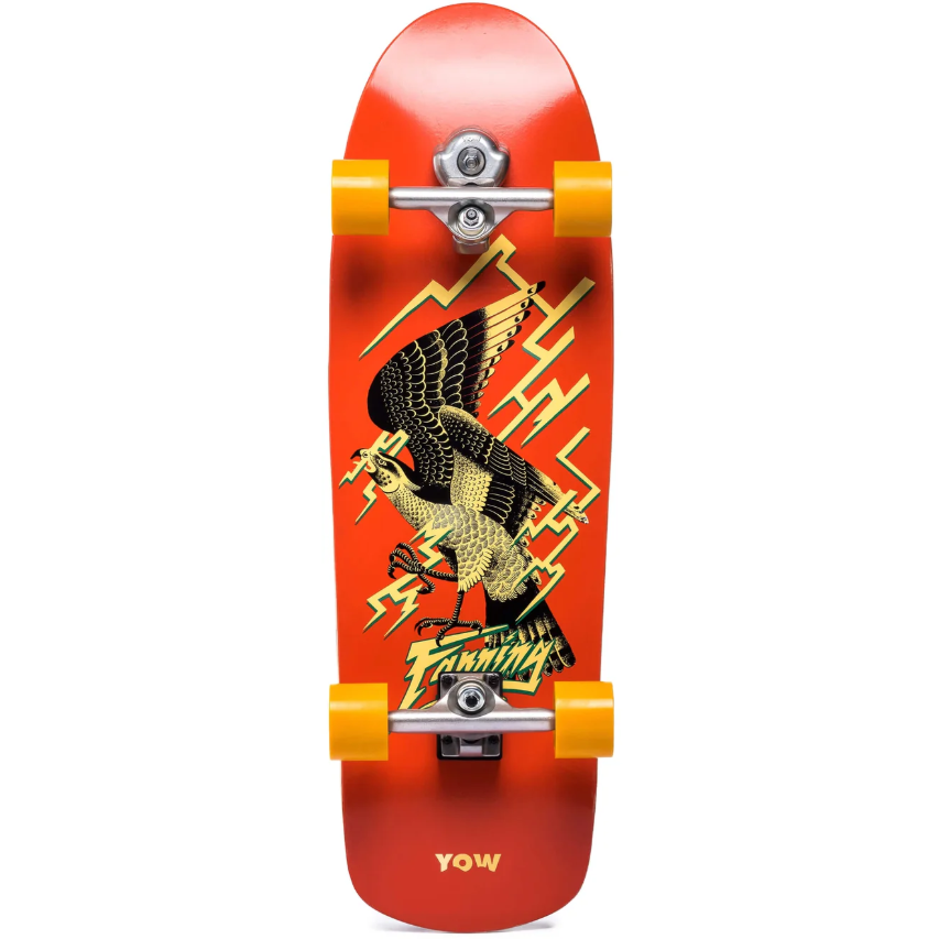 YOW Lane Fanning 33.5" Fanning Falcon Performer Surfskate Cruiser Complete