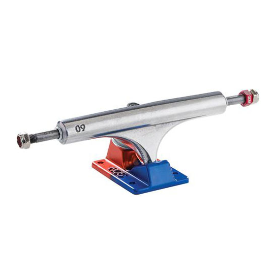 Ace AF1 Anodized Blue / Orange Skateboard Trucks