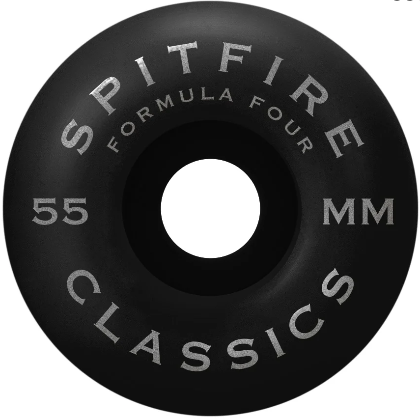 Spitfire 99a Duro Formula Four Team Florial Classic Skateboard Wheels