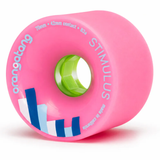 Orangatang 83a Stimulus Pink 70mm Longboard Wheels