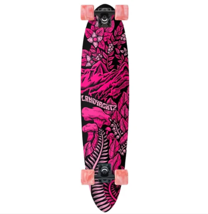 Landyachtz Dipper Pink Escape Complete Longboard