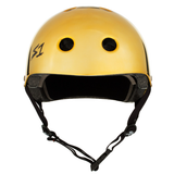 S-One S1 Lifer Skateboard Helmet Gold Mirror