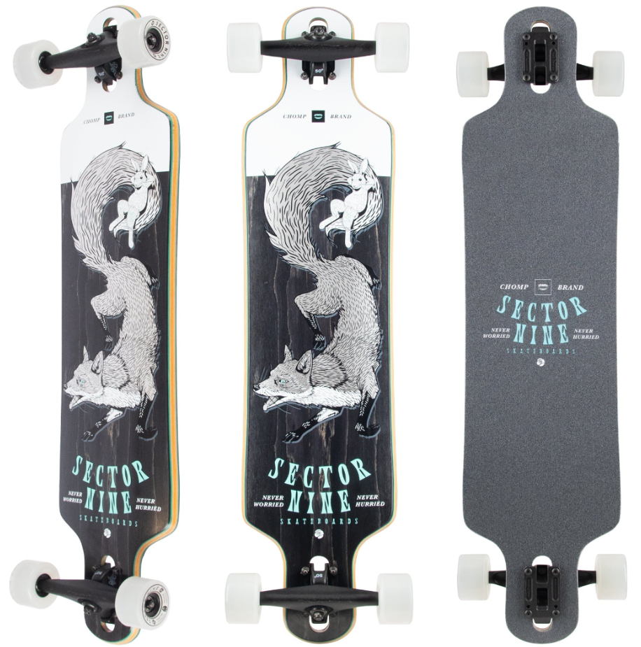 Sector Nine Bintang Silver Fox Complete Longboard