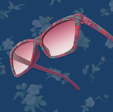 Goodr POP G Fuchsia Fields Forever Sunglasses