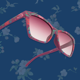 Goodr POP G Fuchsia Fields Forever Sunglasses