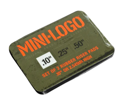 Mini Logo Rubber Riser  Pads 10mm
