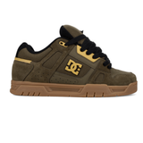 DC Stag Skate Shoes Olive / Tan / Gum