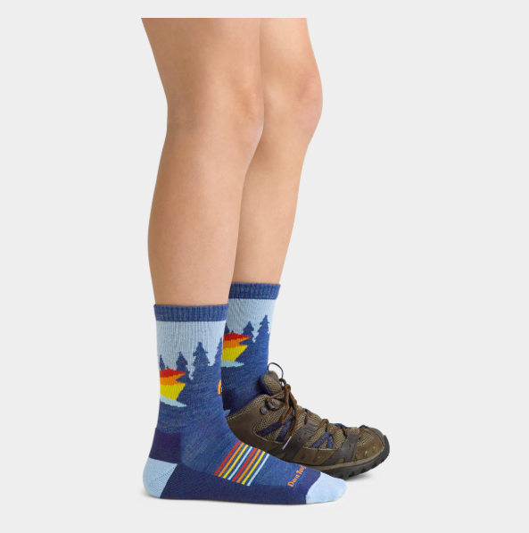 Darn Tough Kids Van Wild Micro Crew Lightweight Hiking Socks