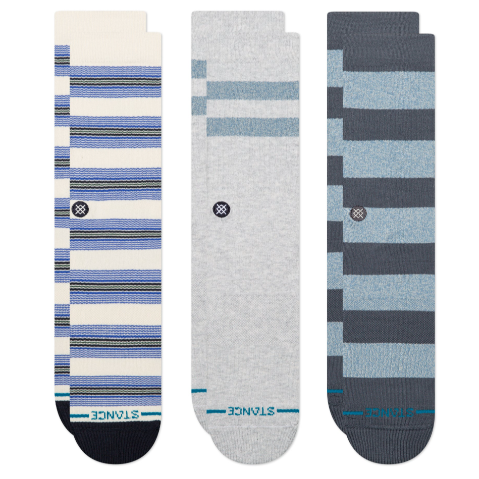 Stance Sako 3 Pack Crew Socks