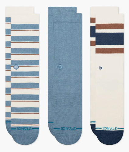 Stance Striped it 3 Pack Crew Socks