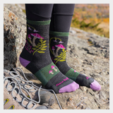 Darn Tough Women's Mellow Mushrooms Micro Crew Lightweight Hiking Socks