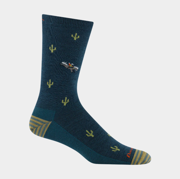 Darn Tough Men's Wool'D Wool'D West Crew Lightweight Lifestyle Socks