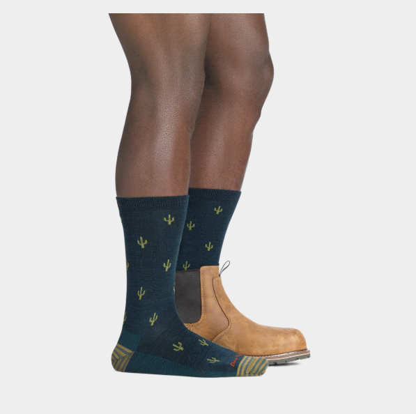 Darn Tough Men's Wool'D Wool'D West Crew Lightweight Lifestyle Socks