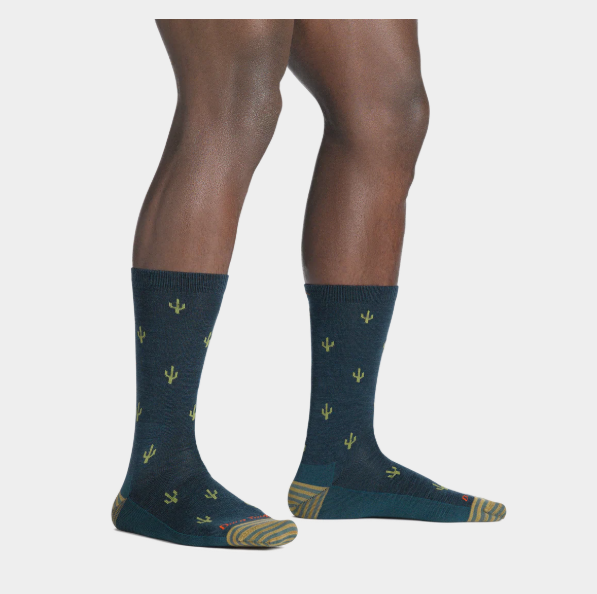 Darn Tough Men's Wool'D Wool'D West Crew Lightweight Lifestyle Socks