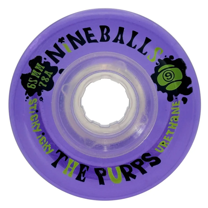 Sector Nine 78a Nineball 65mm Longboard Wheels Purps
