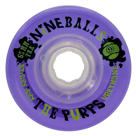 Sector Nine 78a Nineball 65mm Longboard Wheels Purps