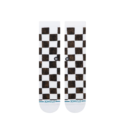 Stance Dance Floor Crew Socks White