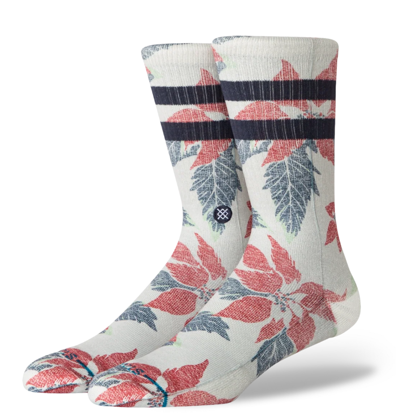 Stance Poinsettia Paradise Crew Socks