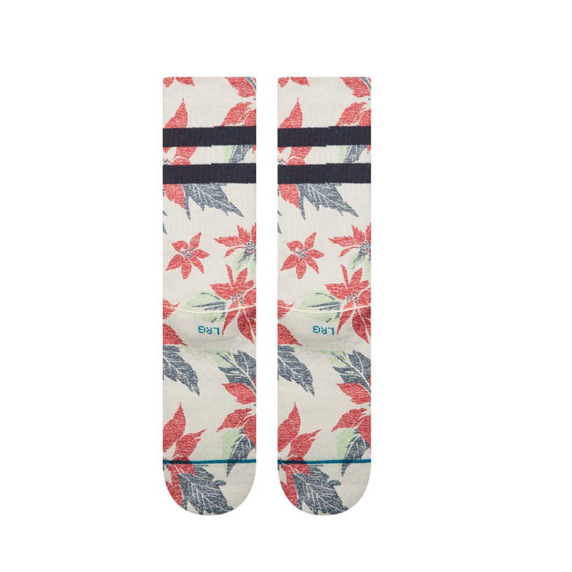 Stance Poinsettia Paradise Crew Socks