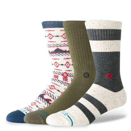 Stance Marine Layer 3 Pack Crew Socks