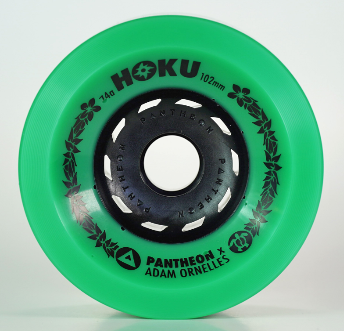 Pantheon Pranayama Portal Graphic Light Flex Complete Commuter Longboard Hoku Wheels