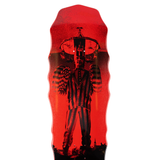 Welcome & Beetlejuice Carousel on Widow Red Dip Skateboard Deck - 10.0"