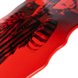 Welcome & Beetlejuice Carousel on Widow Red Dip Skateboard Deck - 10.0"