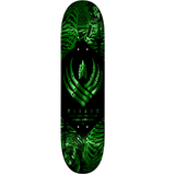 Powell Peralta Skeleton Green Foil FLIGHT Skateboard Deck - 8.5"
