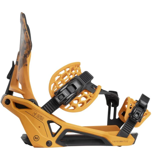 Nidecker Supermatic Men's Snowboard Bindings - 2025