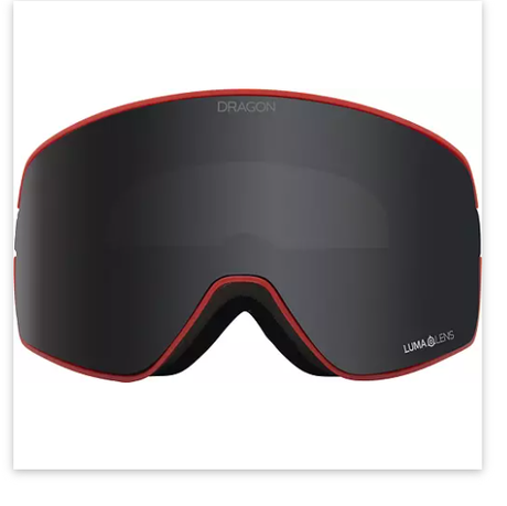 NFX2 Dragon Goggles Block Red Smoke With Bonus Lens